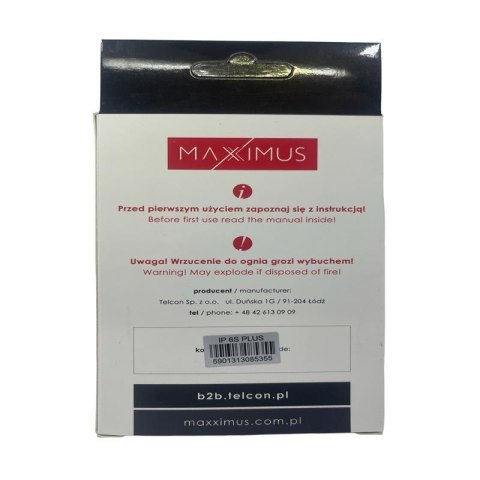 Bateria MAXXIMUS IPHONE 6S PLUS 2750 mAh 616-0802