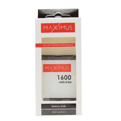 Bateria MAXXIMUS NOKIA E90 1600mAh Li-ion BP-4L