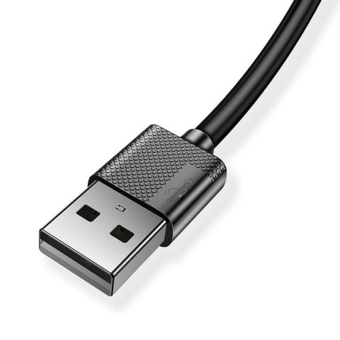 KABEL T-PHOX NETS MICRO USB BLACK 3A ; PVC ; 2M