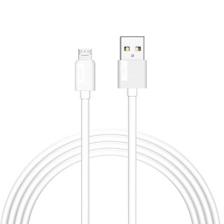 KABEL T-PHOX NETS MICRO USB WHITE 3A ; PVC ; 2M