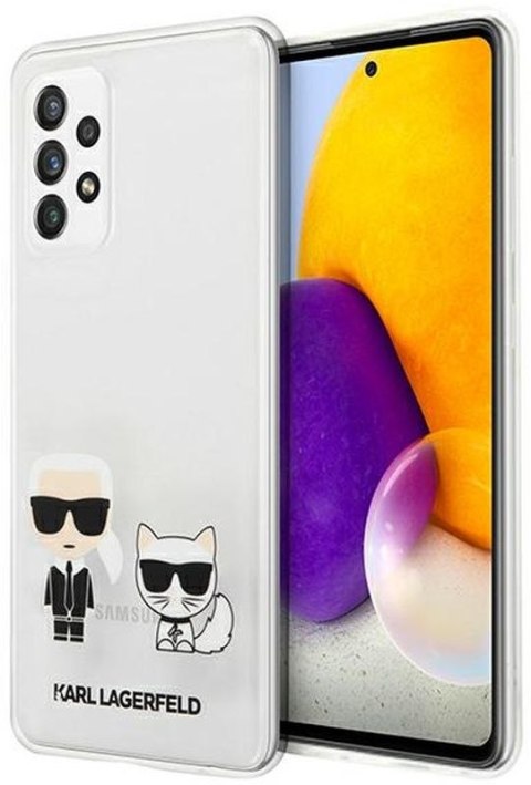 KARL LAGERFELD Samsung A72 KARL & CHOUPETTE KLHCA72CKTR TRANSPARENT