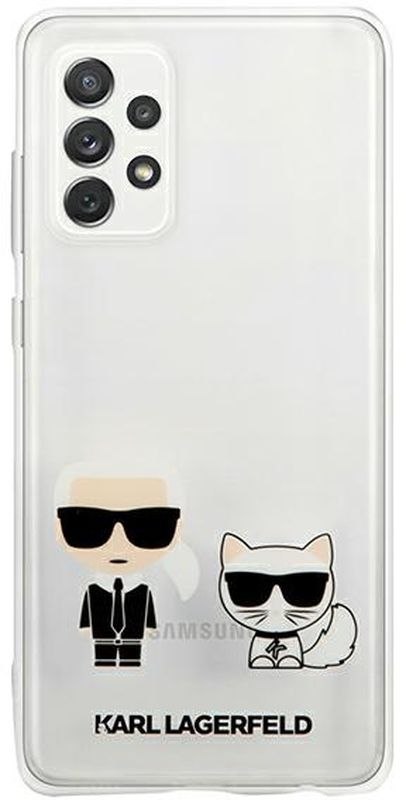 KARL LAGERFELD Samsung A72 KARL & CHOUPETTE KLHCA72CKTR TRANSPARENT