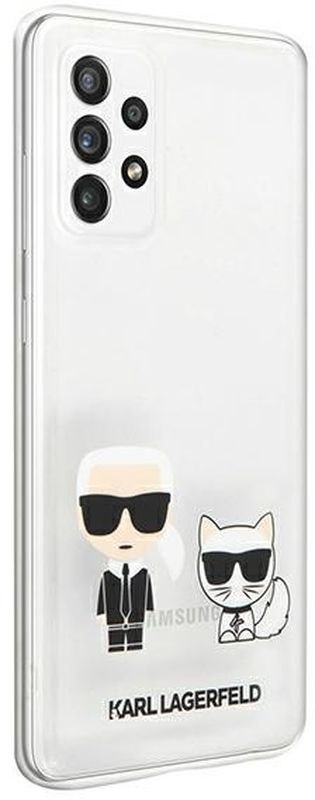 KARL LAGERFELD Samsung A72 KARL & CHOUPETTE KLHCA72CKTR TRANSPARENT