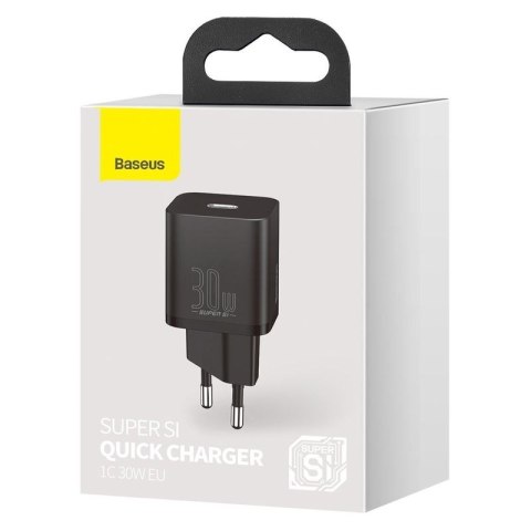 Ładowarka sieciowa BASEUS SUPER SI QC 1C 30W CZARNA/BLACK