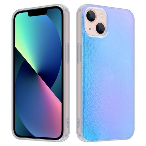 MX HOLO SNAKE IPHONE 12 MINI BLUE / NIEBIESKI