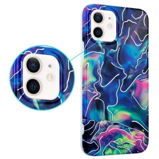 MX MARBLE IPHONE 13 PRO NAVY / GRANATOWY