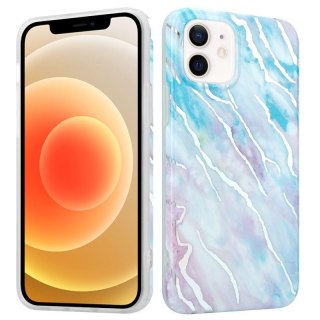 MX MARBLE IPHONE 13 PRO WHITE / BIAŁY