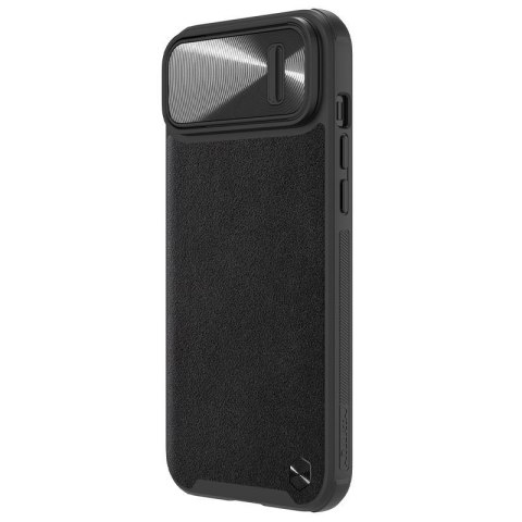 NILLKIN CAMSHIELD LEATHER S IPHONE 14 BLACK / CZARNY