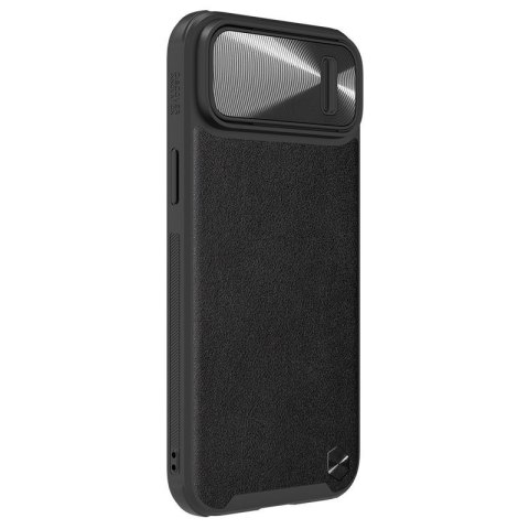 NILLKIN CAMSHIELD LEATHER S IPHONE 14 BLACK / CZARNY