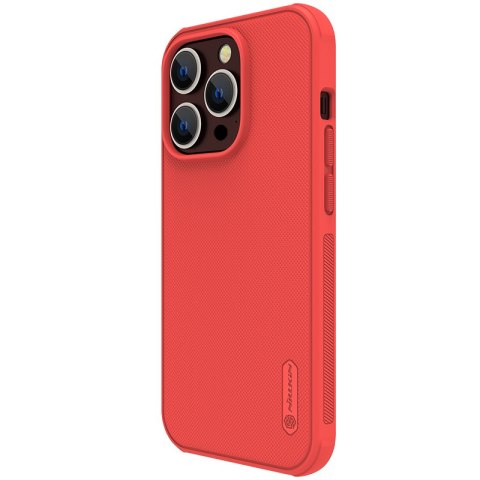 NILLKIN super frosted shield PRO IPHONE 14 PRO MAX, RED / CZERWONY