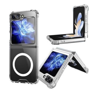 ETUI MAGNETIC SAMSUNG GALAXY Z FLIP5 CLEAR / PRZEŹROCZYSTY