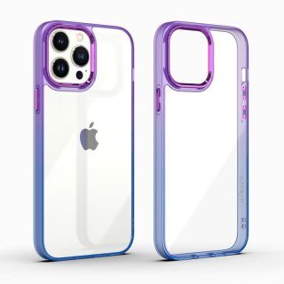 MX RAINBOW IPHONE 14 PLUS (6.7) PURPLE-BLUE / FIOLETOWO-NIEBIESKI