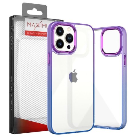 MX RAINBOW IPHONE 14 PLUS (6.7) PURPLE-BLUE / FIOLETOWO-NIEBIESKI