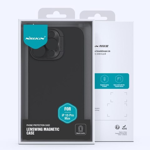 NILLKIN LENSWING MAGNETIC IPHONE 15 PRO MAX (6,7) BLUE / NIEBIESKI