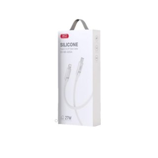 XO KABEL NB-Q252B USB-C/LIGHTNING 1m 27W BIAŁY