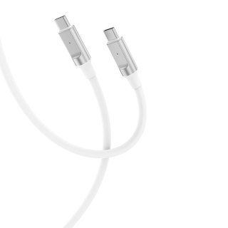 XO KABEL NB-Q252B USB-C/USB-C 1m 60W BIAŁY