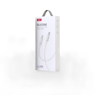 XO KABEL NB-Q252B USB-C/USB-C 1m 60W BIAŁY