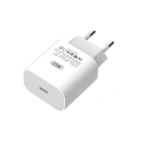 XO ładowarka sieciowa L40 Pakiet 200szt 18W PD USB-C białe box