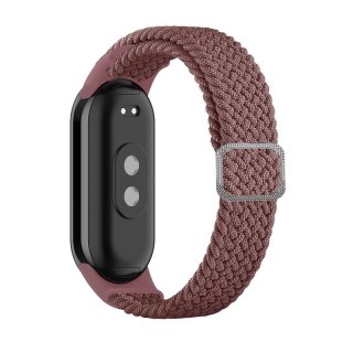 Pasek Pleciony Mi Band 9 / M9 / 8 / M8 (24), CAPPUCCINO