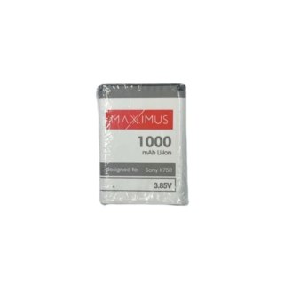 Bateria MAXXIMUS SONY ERICSSON K750 1000mAh Li-Ion BST-37