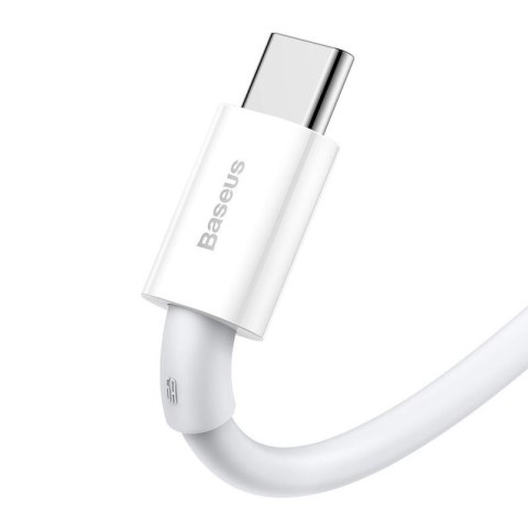 KABEL BASEUS SUPERIOR SERIES USB/USB-C 66W 1M WHITE