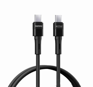 KABEL REMAX LEYA SERIES RC-C091 65W PD USB-C/USB-C 1M BLACK