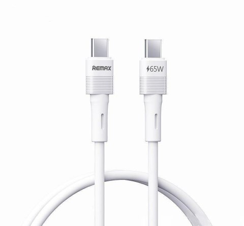 KABEL REMAX LEYA SERIES RC-C091 65W PD USB-C/USB-C 1M WHITE