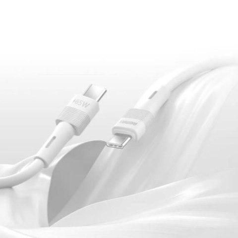 KABEL REMAX LEYA SERIES RC-C091 65W PD USB-C/USB-C 1M WHITE