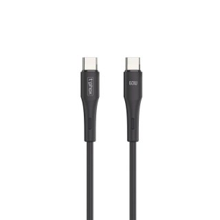 KABEL T-PHOX GENTLE USB-C/USB-C 60W 1M BLACK