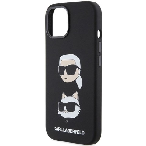 KARL LAGERFELD IPHONE 15 PLUS KARL& CHOUPETTE HEAD KLHCP15MSDHKCNK BLACK