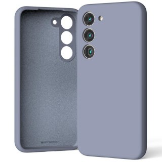 Mercury Silicone Case Samsung S23 FE 5G LAVENDER GRAY / LAWENDOWY