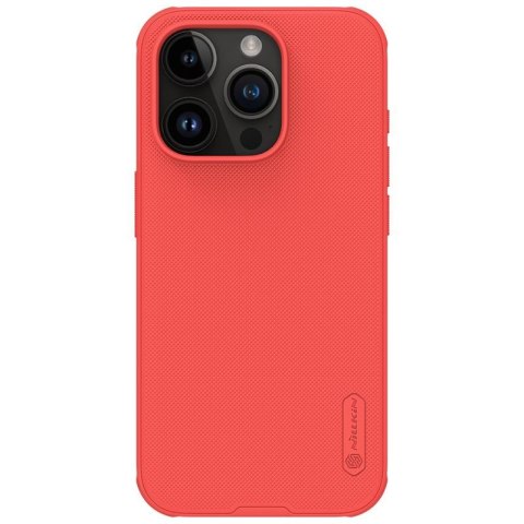 NILLKIN super frosted shield PRO IPHONE 15 PRO (6,1) RED / CZERWONY