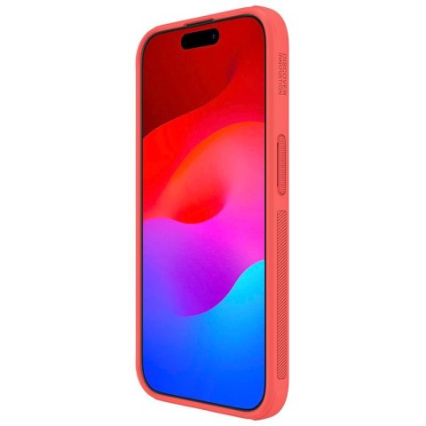 NILLKIN super frosted shield PRO IPHONE 15 PRO (6,1) RED / CZERWONY