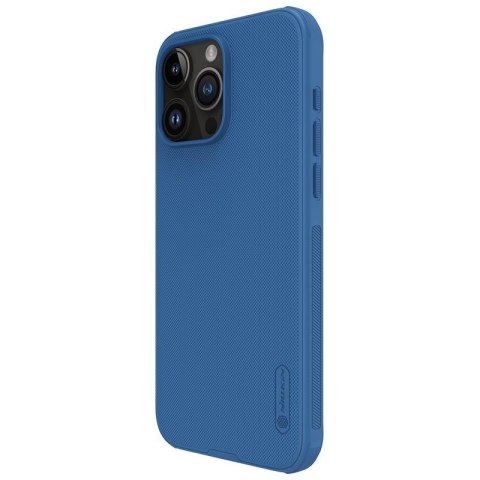 NILLKIN super frosted shield PRO IPHONE 15 PRO MAX (6,7) BLUE / NIEBIESKI