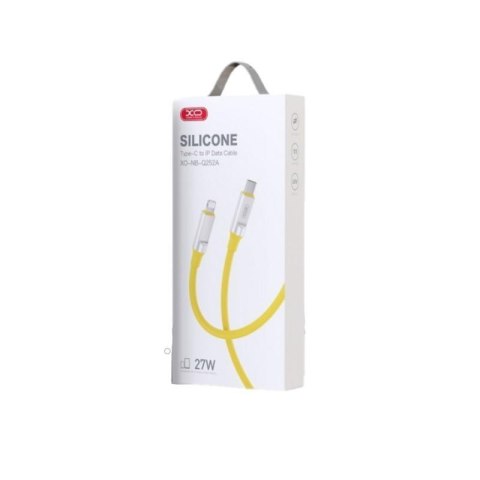 XO KABEL NB-Q252B USB-C/LIGHTNING 1m 27W ŻÓŁTY