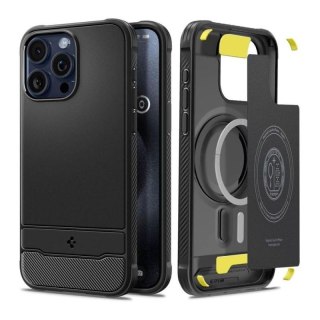 SPIGEN RUGGED ARMOR MAGFIT IPHONE 15 PRO MAX MATTE BLACK