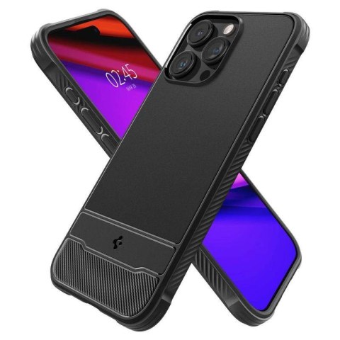 SPIGEN RUGGED ARMOR MAGFIT IPHONE 15 PRO MATTE BLACK