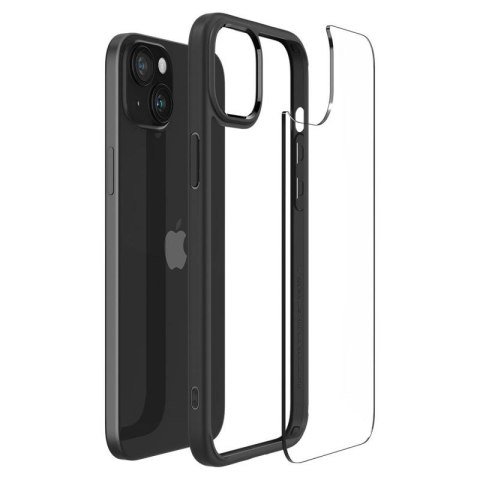 SPIGEN ULTRA HYBRID IPHONE 15 PLUS MATTE BLACK