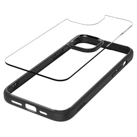 SPIGEN ULTRA HYBRID IPHONE 15 PLUS MATTE BLACK