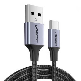 Ugreen kabel US288 60126 USB-A / USB-C QC 3.0 3A 1m - szary