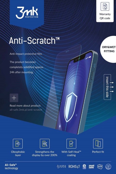 3MK AIO ANTI-SCRATCH PHONE 5szt DRY-WET