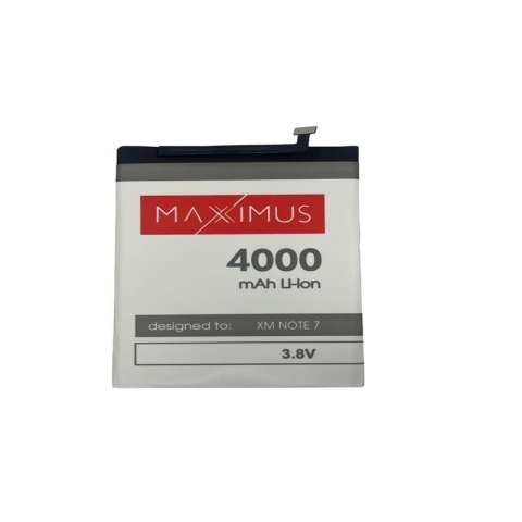 Bateria MAXXIMUS XIAOMI REDMI NOTE 7 4000 mAh, BN4A