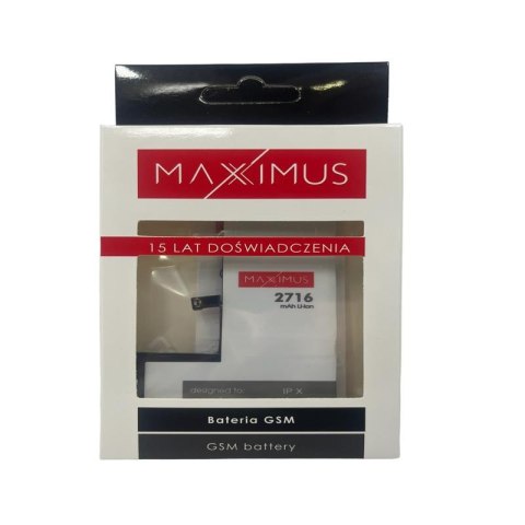 Bateria MAXXIMUS IPHONE X 2716 mAh 616-00346