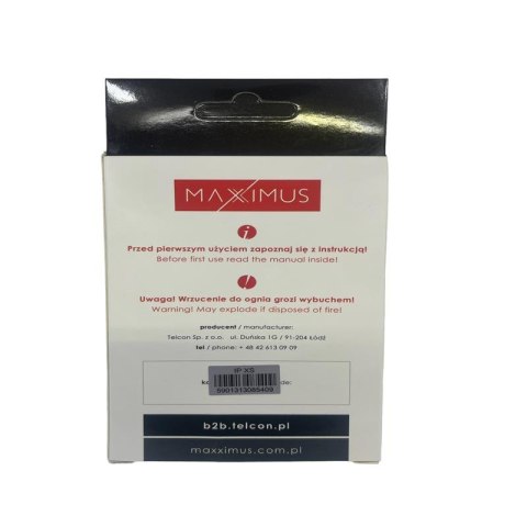 Bateria MAXXIMUS IPHONE XS 2658 mAh 616-00512