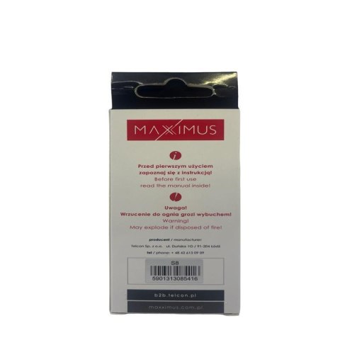 Bateria MAXXIMUS SAMSUNG S8 3000 mAh EB-BG950ABE