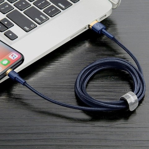 KABEL BASEUS CAFULE USB/LIGHTNING 2.4A 1M GOLD/NAVY