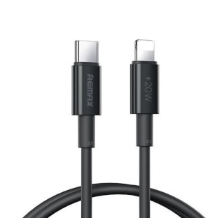 KABEL REMAX DOFON SERIES 20W PD 1M USB-C/LIGHTNING RC-C026 BLACK