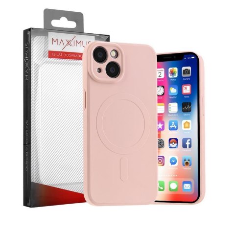 MX LIQUID ARMOUR IPHONE 15 PLUS (MagSafe) 6.7, PINK SAND / PUDROWY RÓŻ