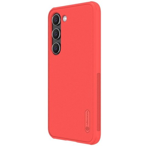 NILLKIN super frosted shield PRO SAMSUNG S23+ RED / CZERWONY