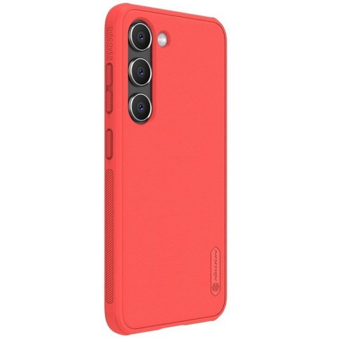 NILLKIN super frosted shield PRO SAMSUNG S23+ RED / CZERWONY